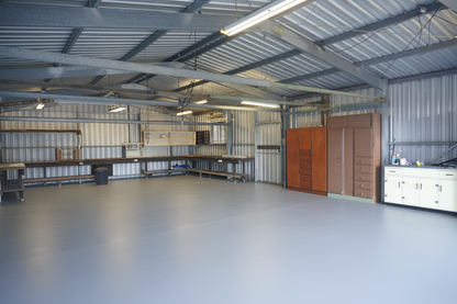 Garage floor coating - RAL 7039