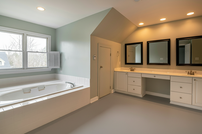 Garage floor coating - RAL 7040