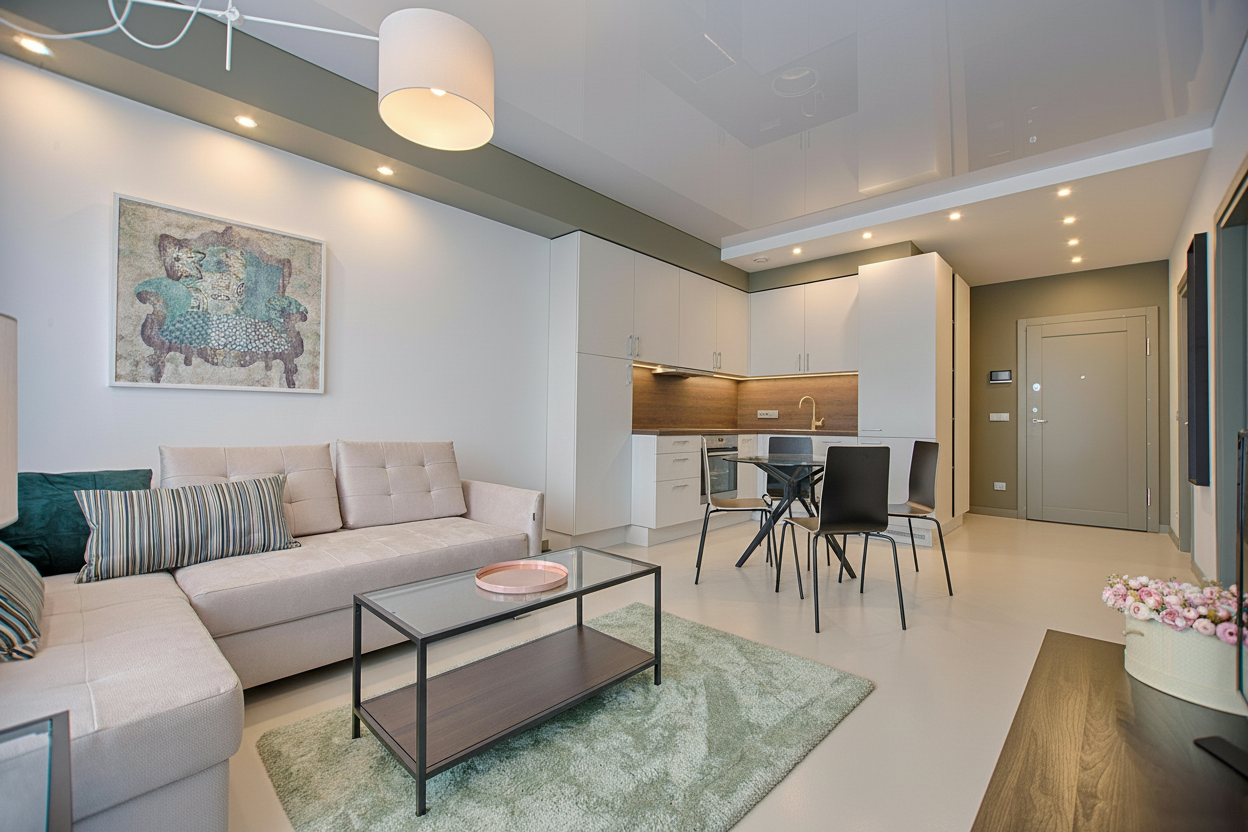 Garage floor coating - RAL 9001