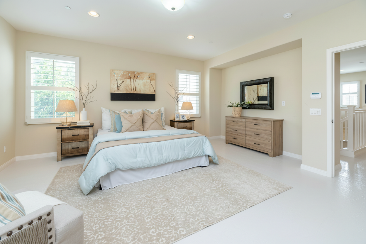 Garage floor coating - RAL 9016