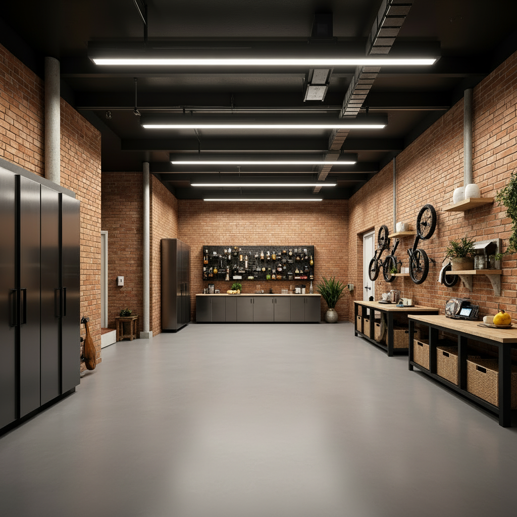 Garage floor coating - RAL 7004