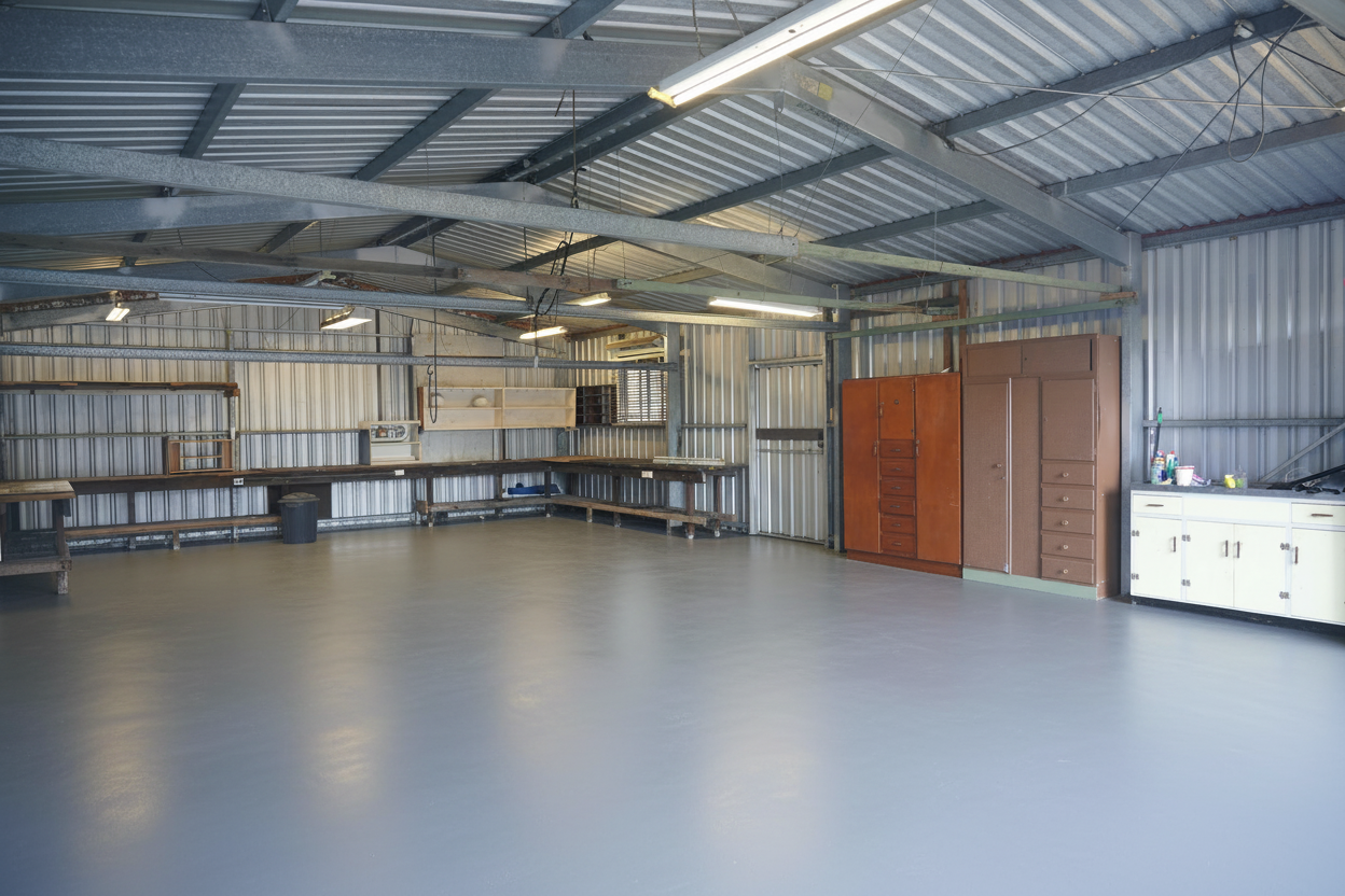 Floor coating - RAL 7043