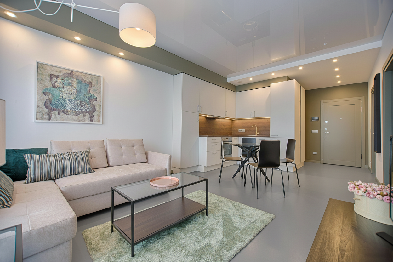 Garage floor coating - RAL 7047