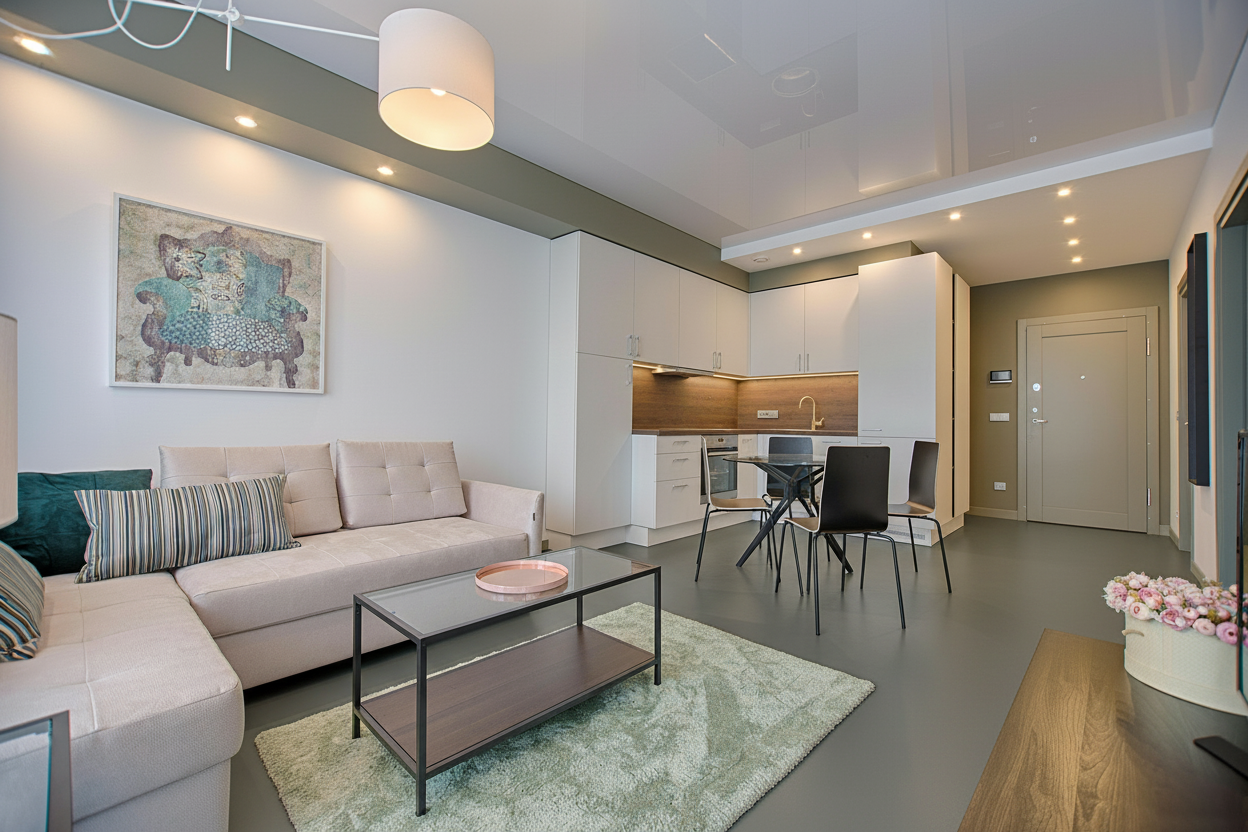 Garage floor coating - RAL 7026